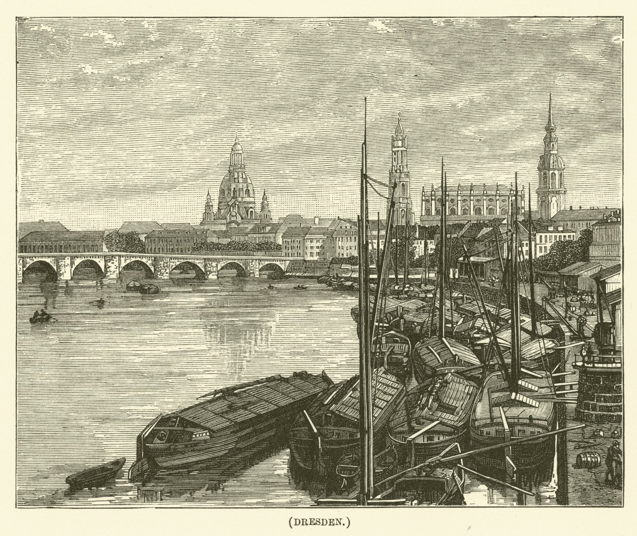 Dresden (gravura) de English School