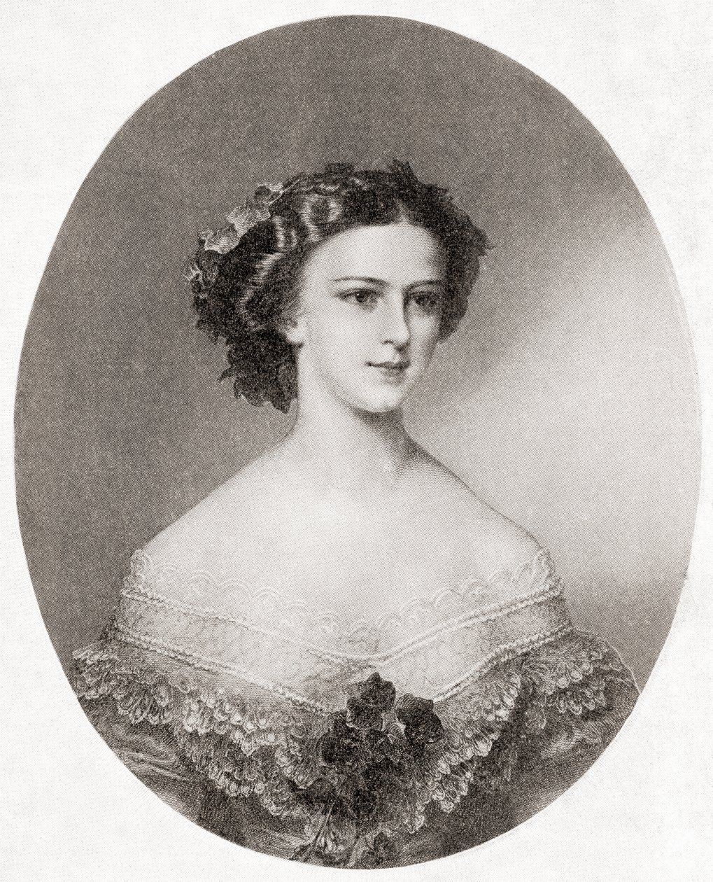 Duquesa Elisabeth na Baviera, de "Hutchinson