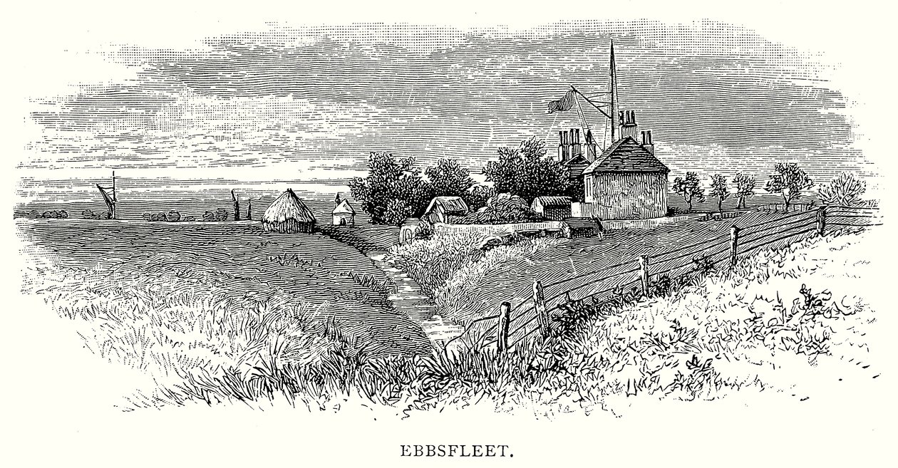Ebbsfleet (gravura) de English School
