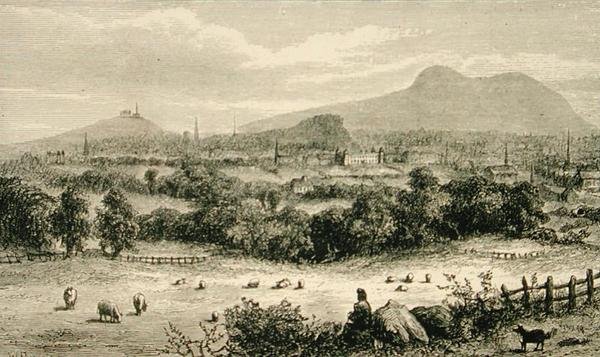 Edimburgo em c.1880, de 