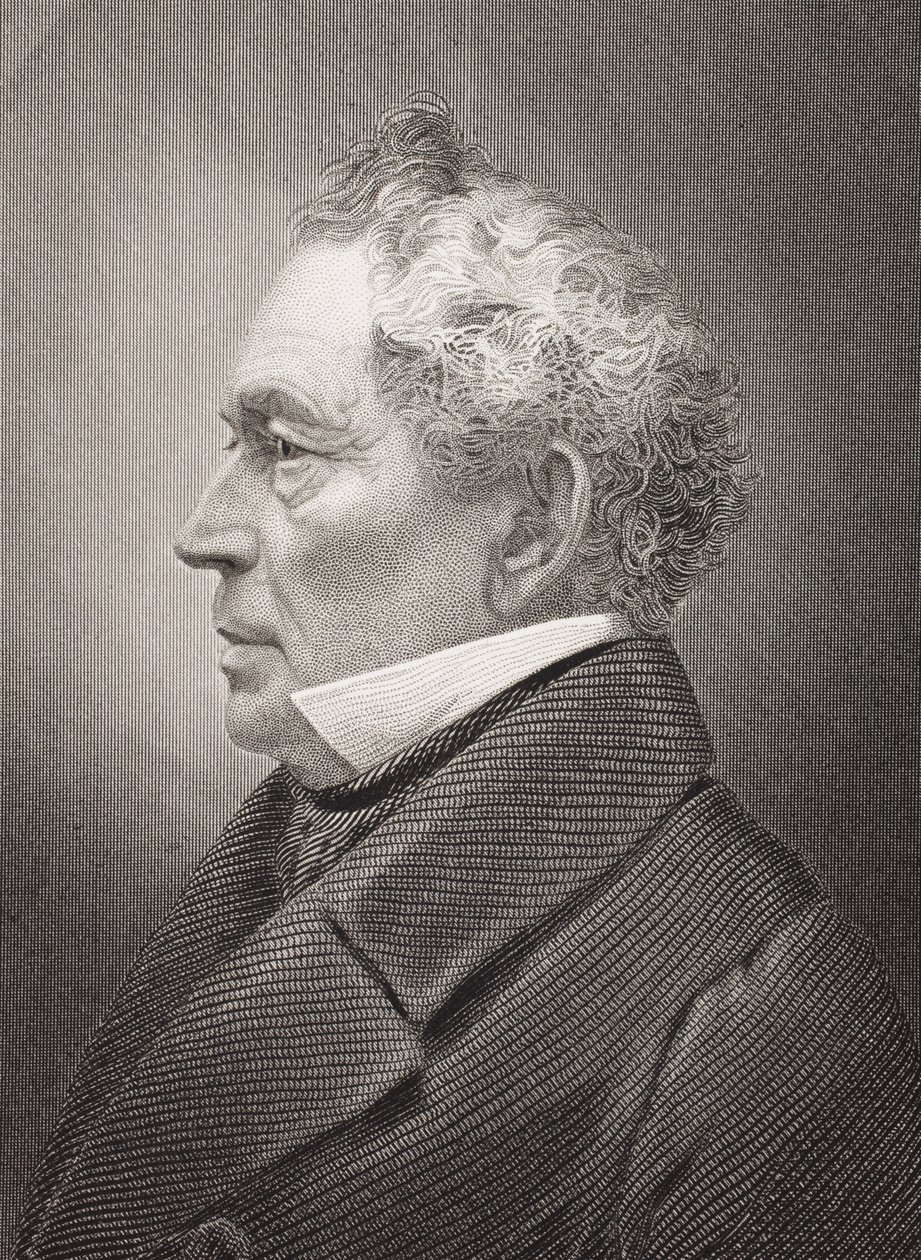 Edward Everett, da &39;Gallery of Historical Portraits&39;, publicado em 1880 de English School