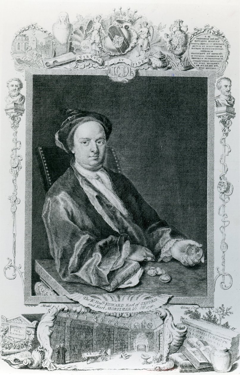 Edward Harley, 2º Conde de Oxford (1689-1741) de English School