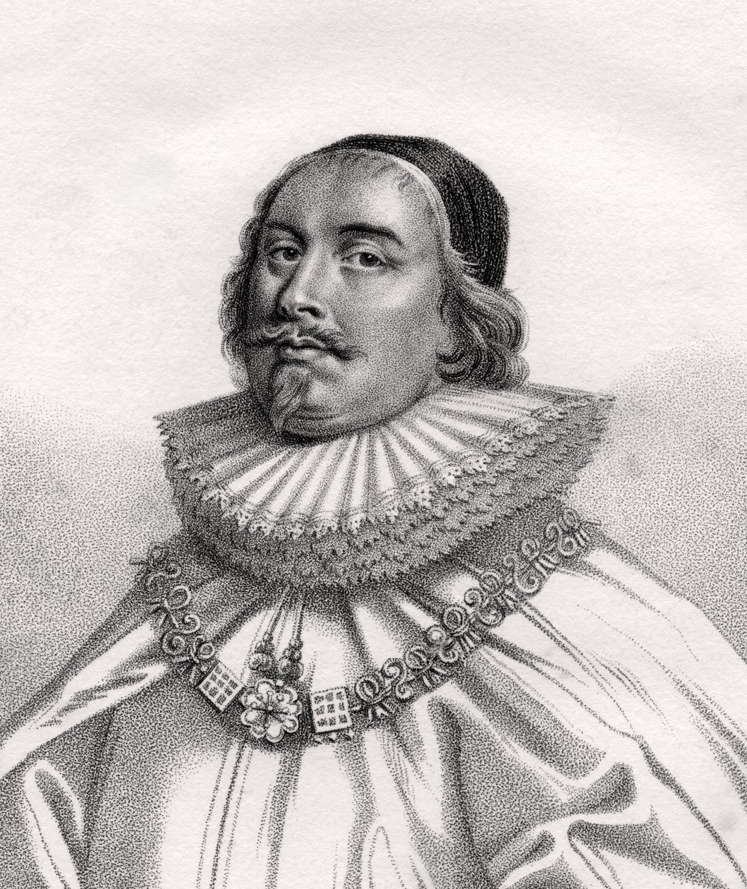 Edward Littleton, ilustração de &39;Um catálogo de autores reais e nobres, Volume II&39;, publicado em 1806 (lito) de English School