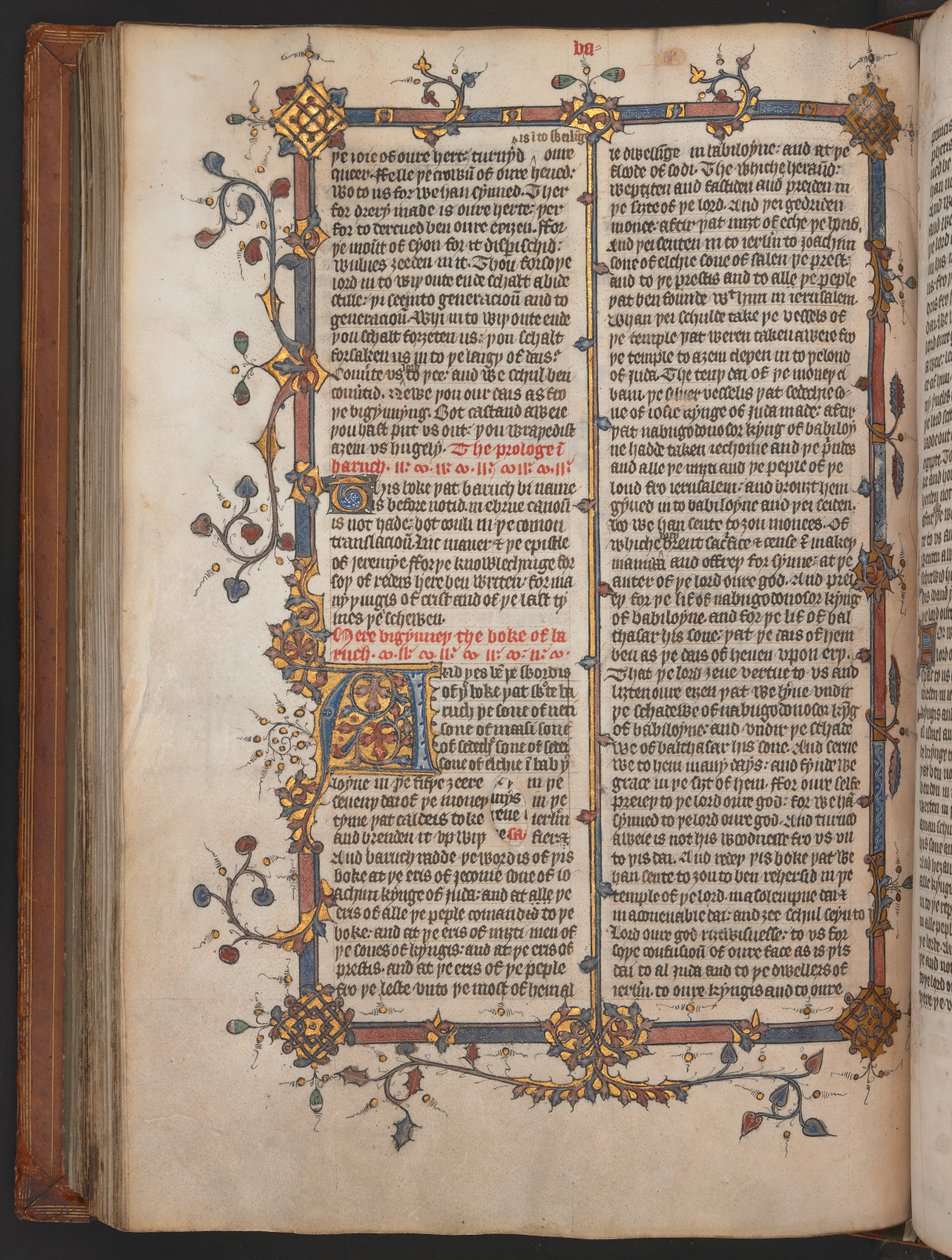 Egerton 617, Bíblia Wycliffite, antes de 1397 (velino) de English School