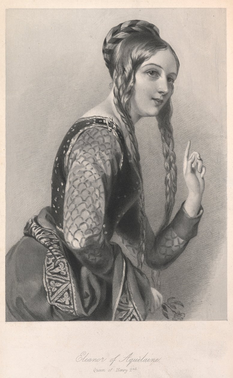 Eleanor da Aquitânia, ilustração de 