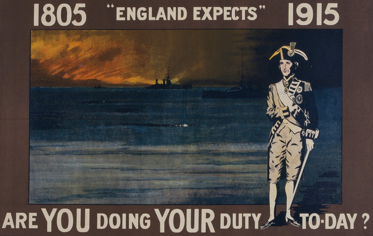 England Expects - Are you doing your duty today?
