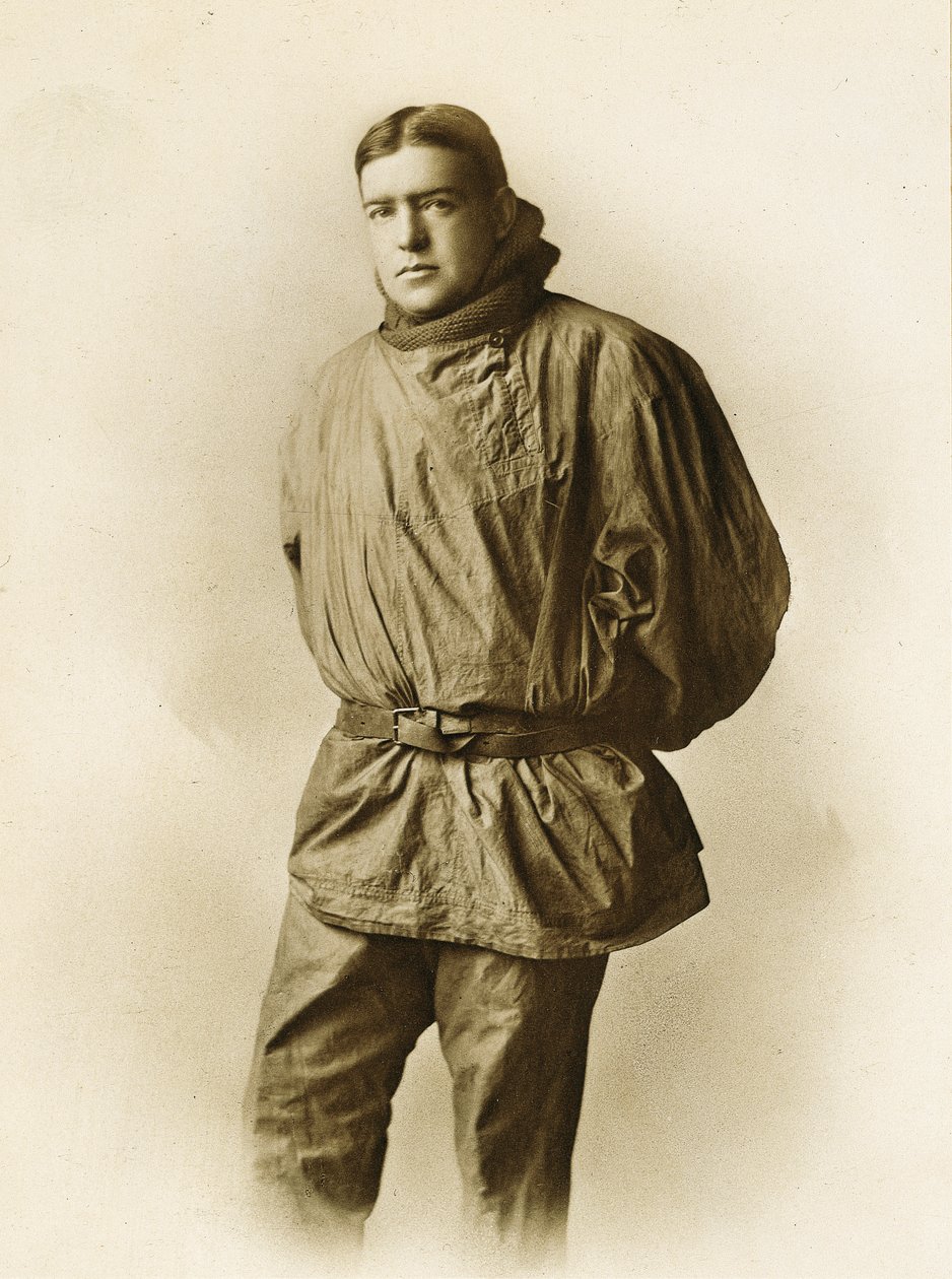 Ernest Shackleton (foto p/b) de English School