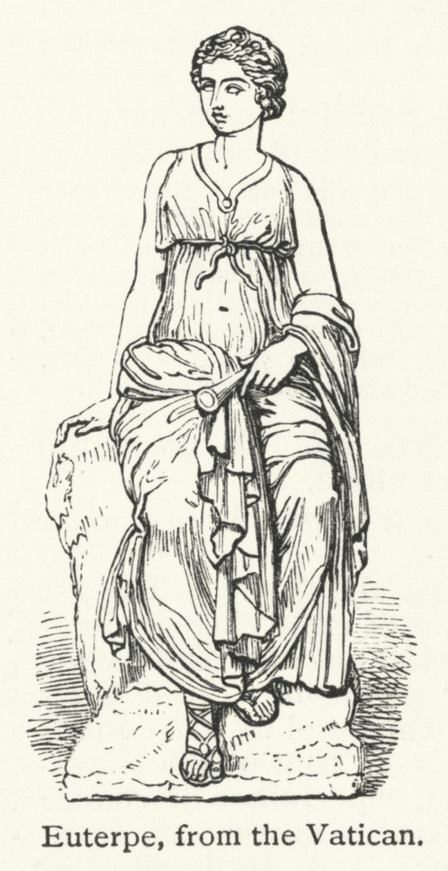 Euterpe (gravura) de English School