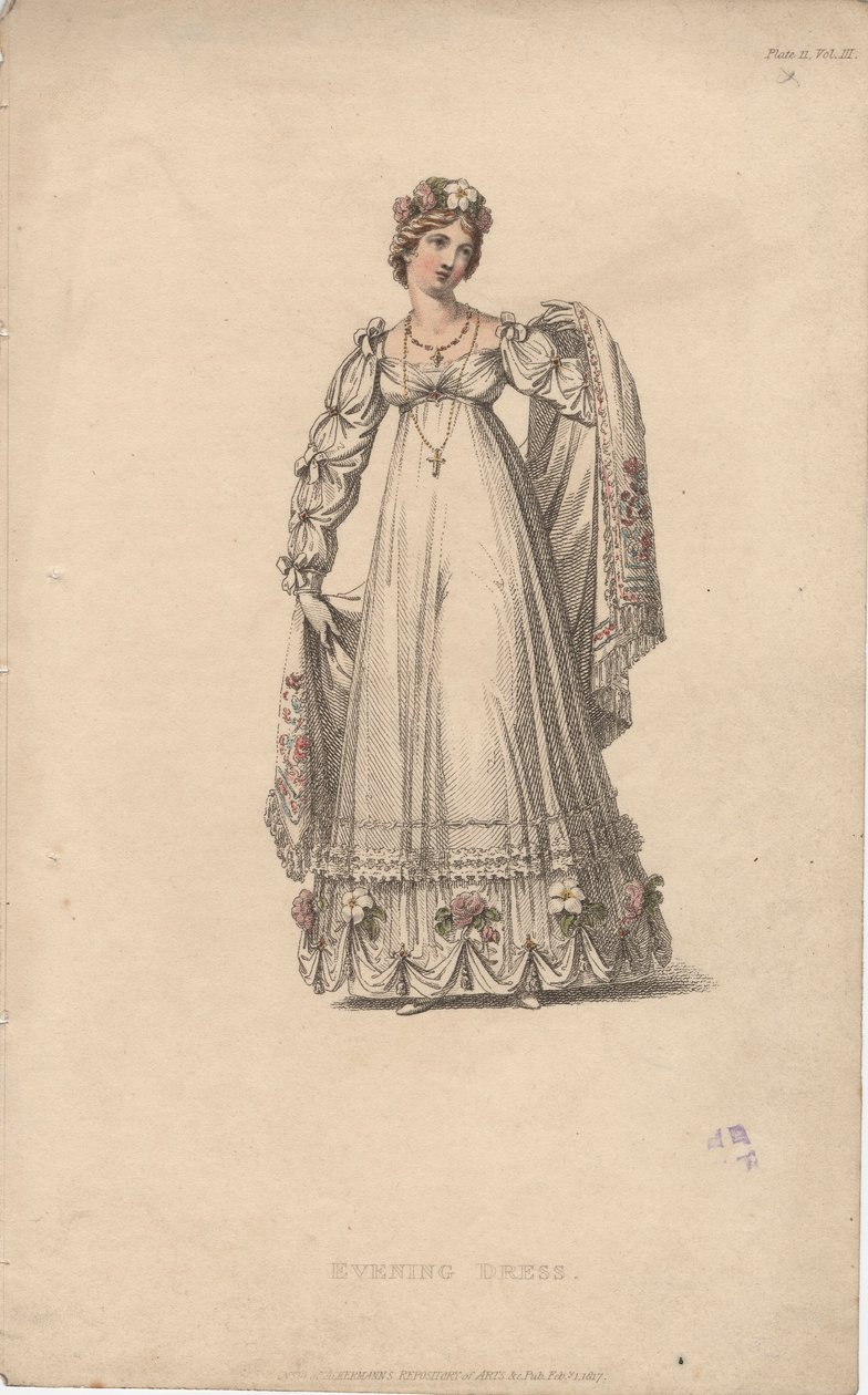 Vestido de noite de English School