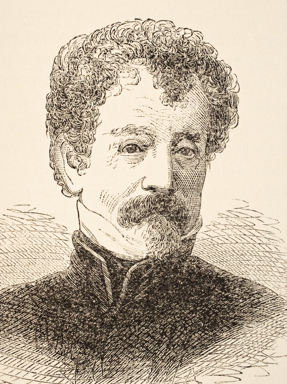 O Marechal de Campo Colin Campbell, 1º Barão Clyde, de "A História Nacional e Doméstica da Inglaterra", de William Hickman Smith Aubrey (1858-1916) publicou Londres, c.1890 de English School