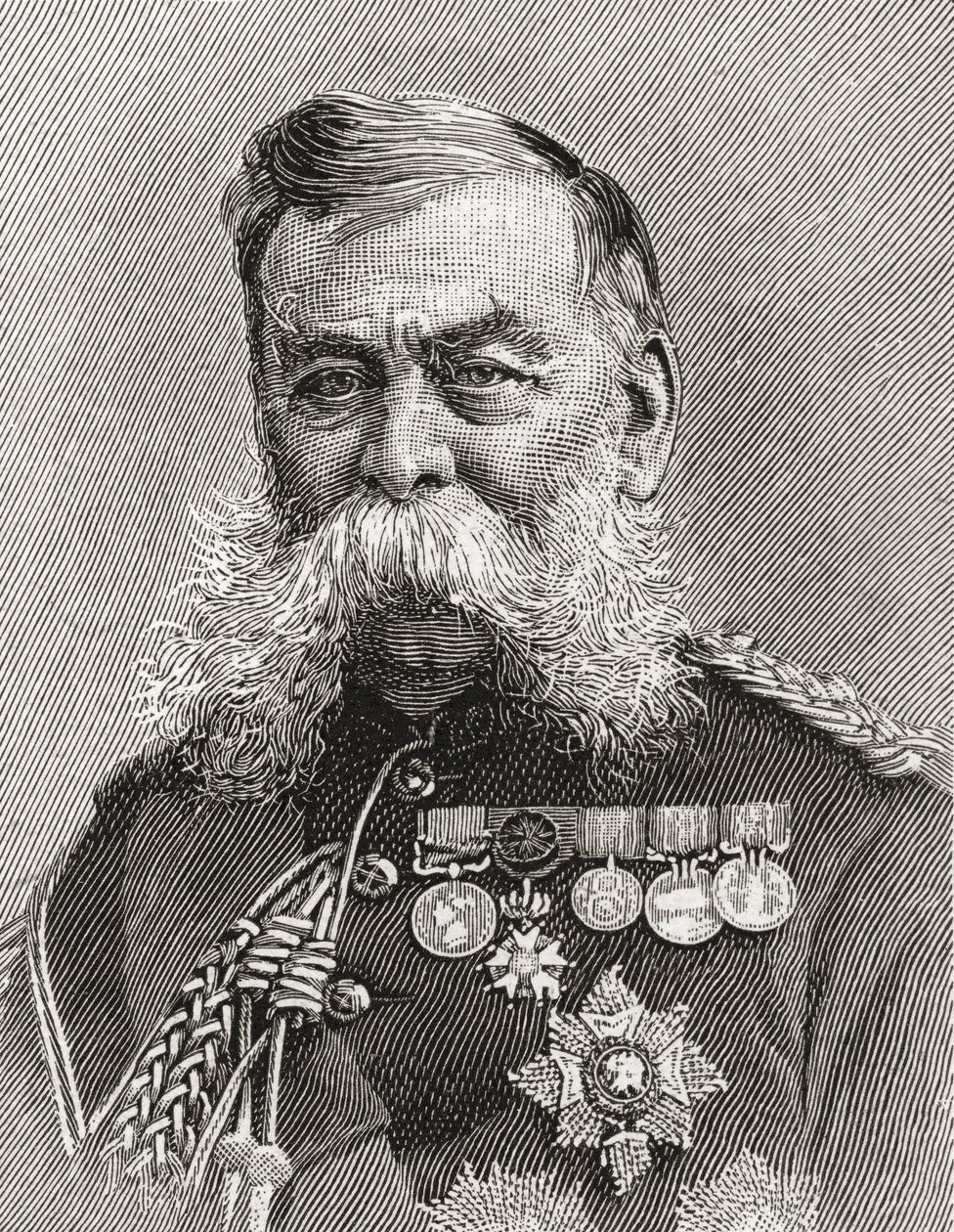 Marechal de Campo Sir John Linthorn Arabin Simmons de English School