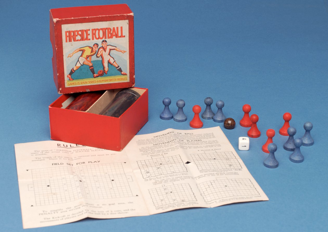 Jogo de futebol da lareira de English School