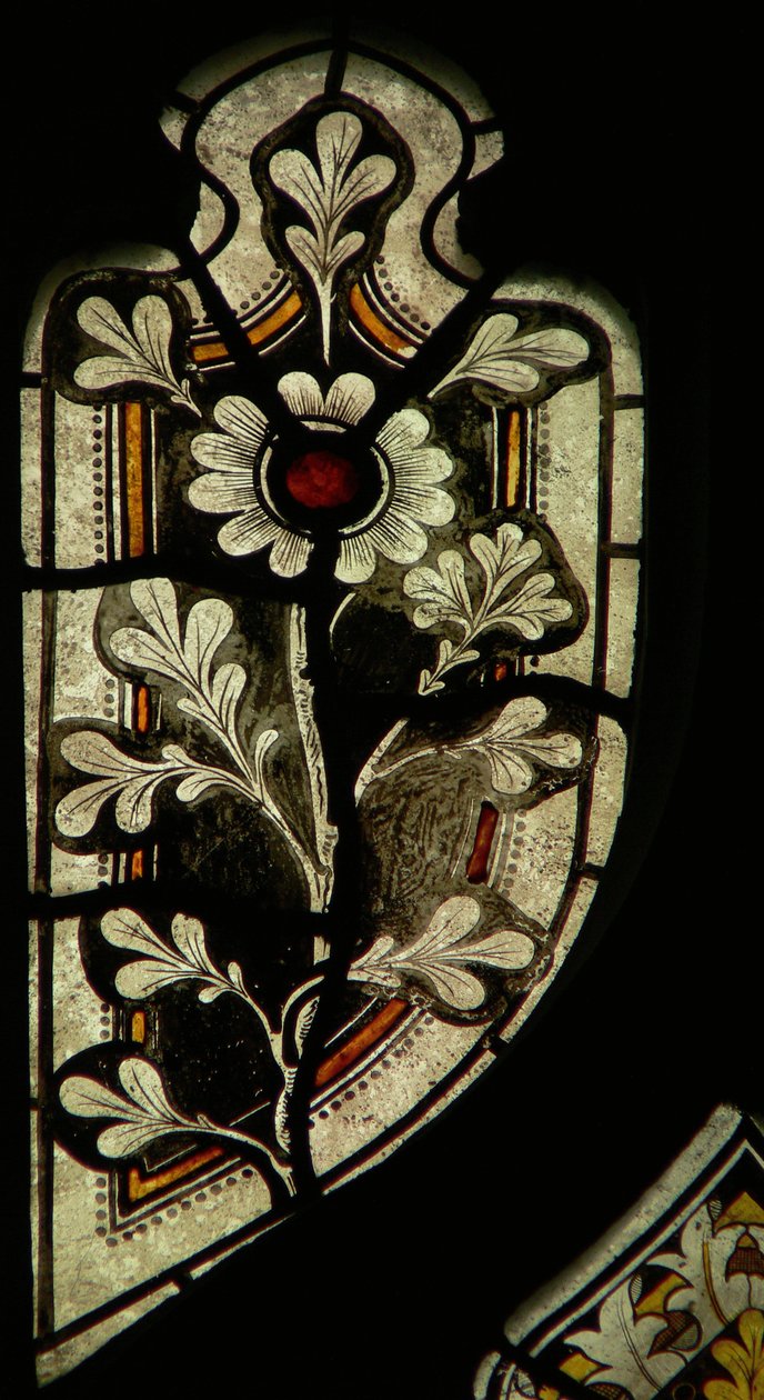 Janela de luz rendilhado floral de English School
