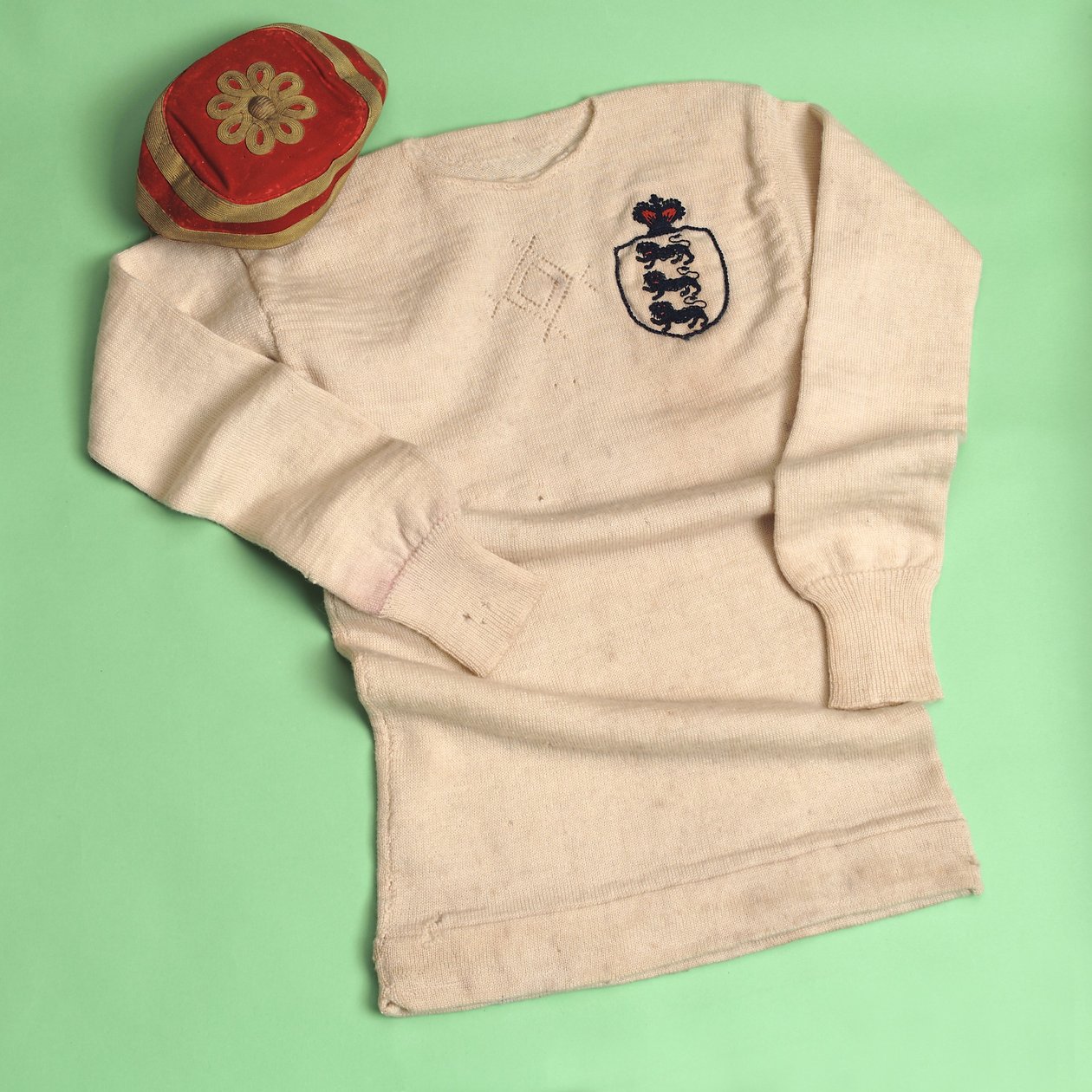Camisa de futebol de Arnold Kirke Smith, 1873 (algodão) de English School