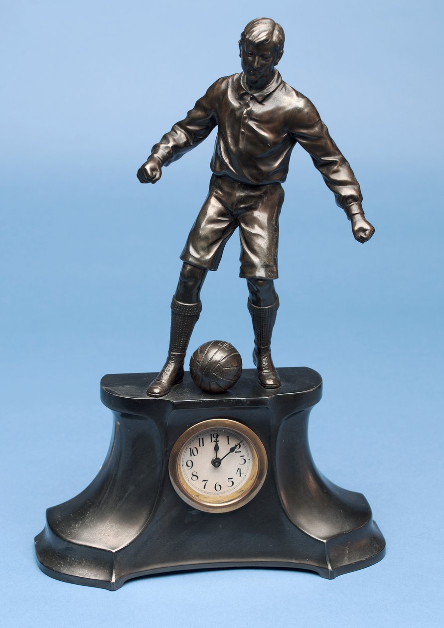 Jogador de futebol, parte de um conjunto de relógio (pintor) (ver também 315474-315475 e 315477) de English School