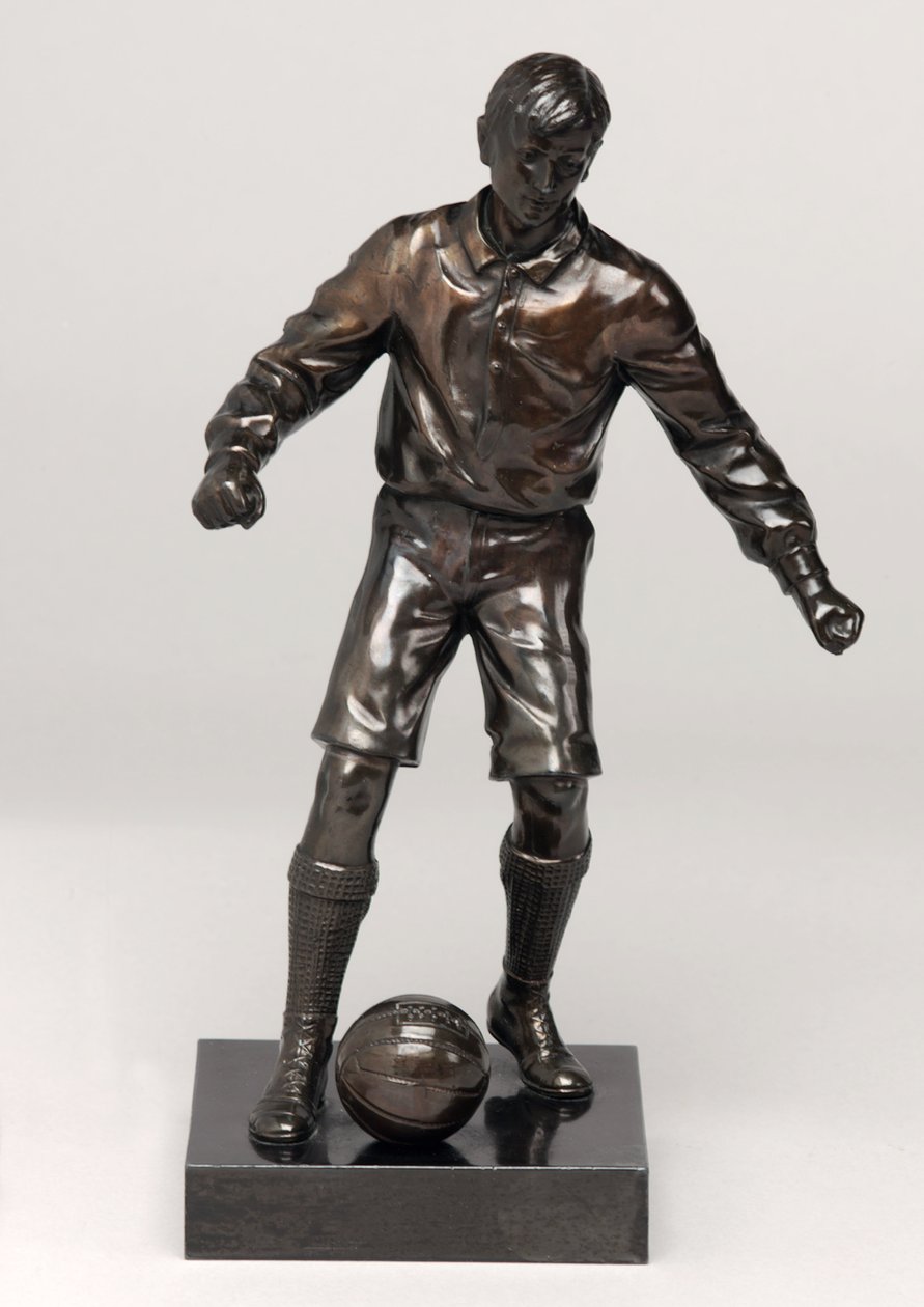 Jogador de futebol, parte de um conjunto de relógio (pintor) (ver também 315475-315477) de English School