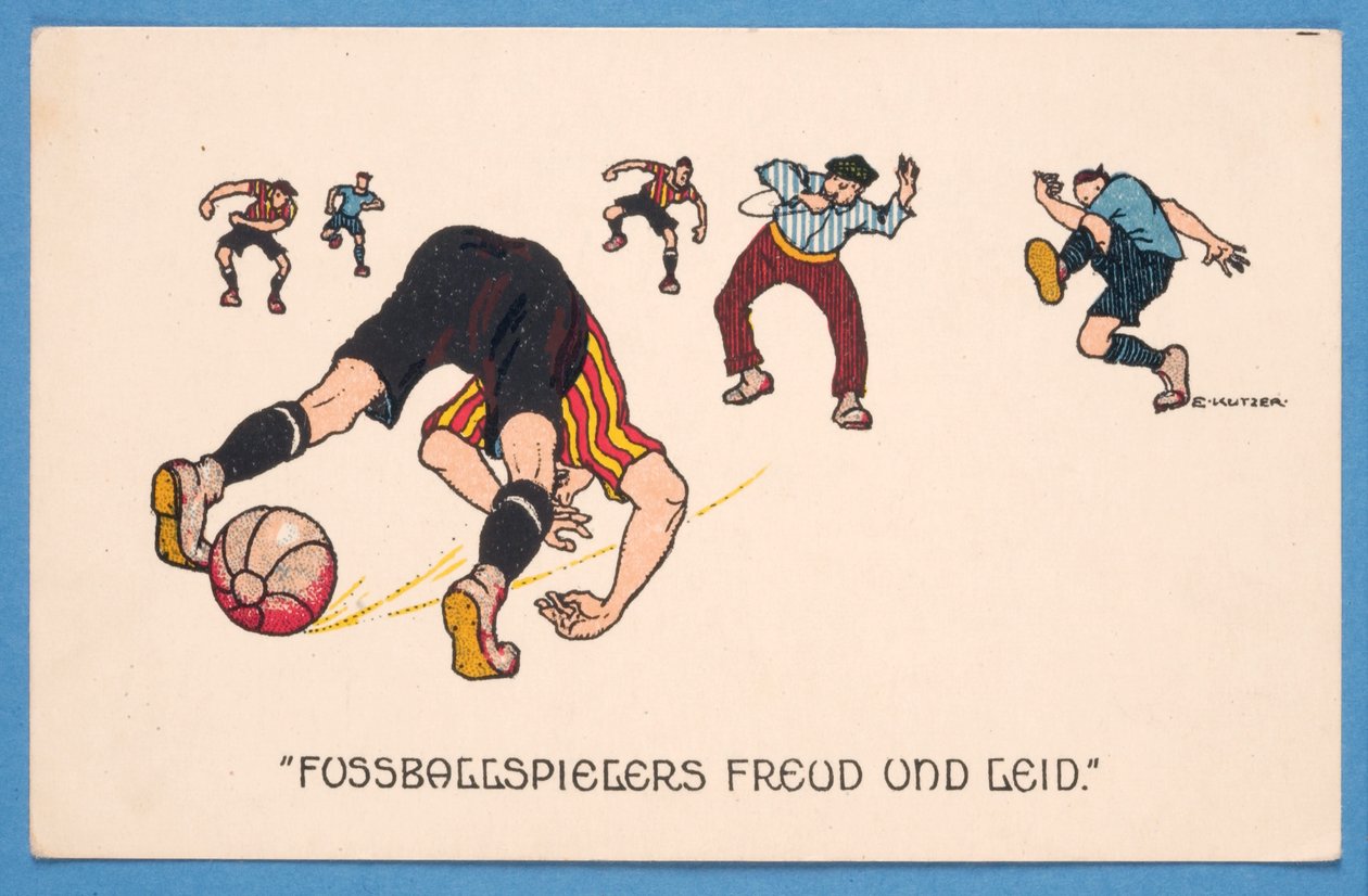 Jogadores de futebol para o Better of Worse, de English School