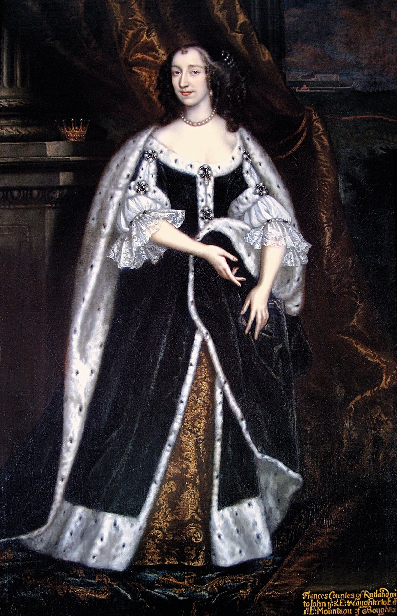 Frances Montagu, condessa de Rutland, c.1706 de English School