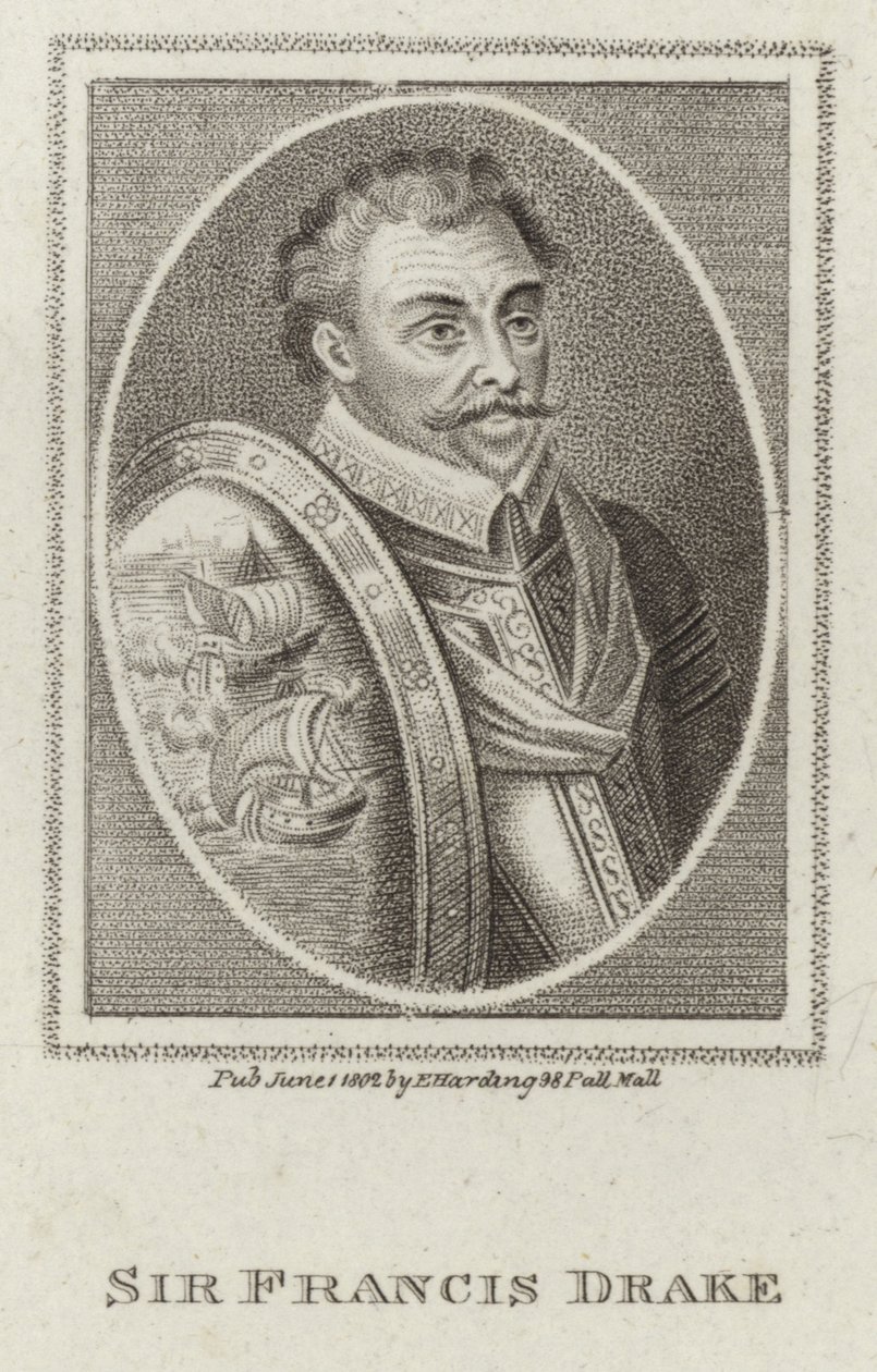 Francis Drake (gravura) de English School