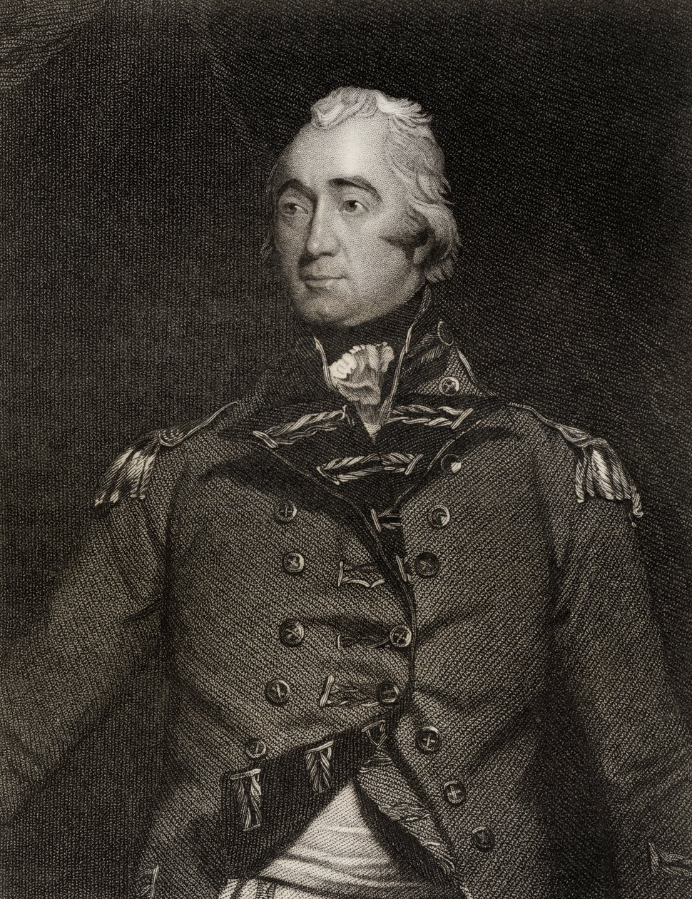 Francis Rawdon-Hastings (1754-1826) 1º Marquês de Hastings de English School