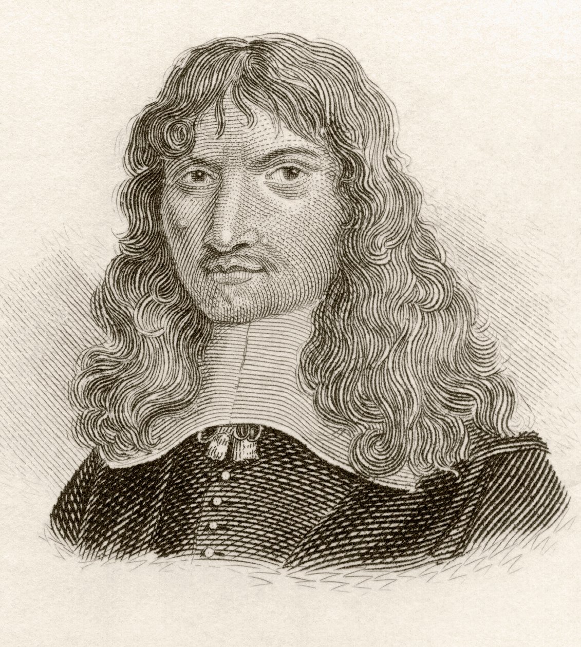 François Eudes de Mezeray, do &39;Crabb&39;s Historical Dictionary&39;, publicado em 1825 de English School