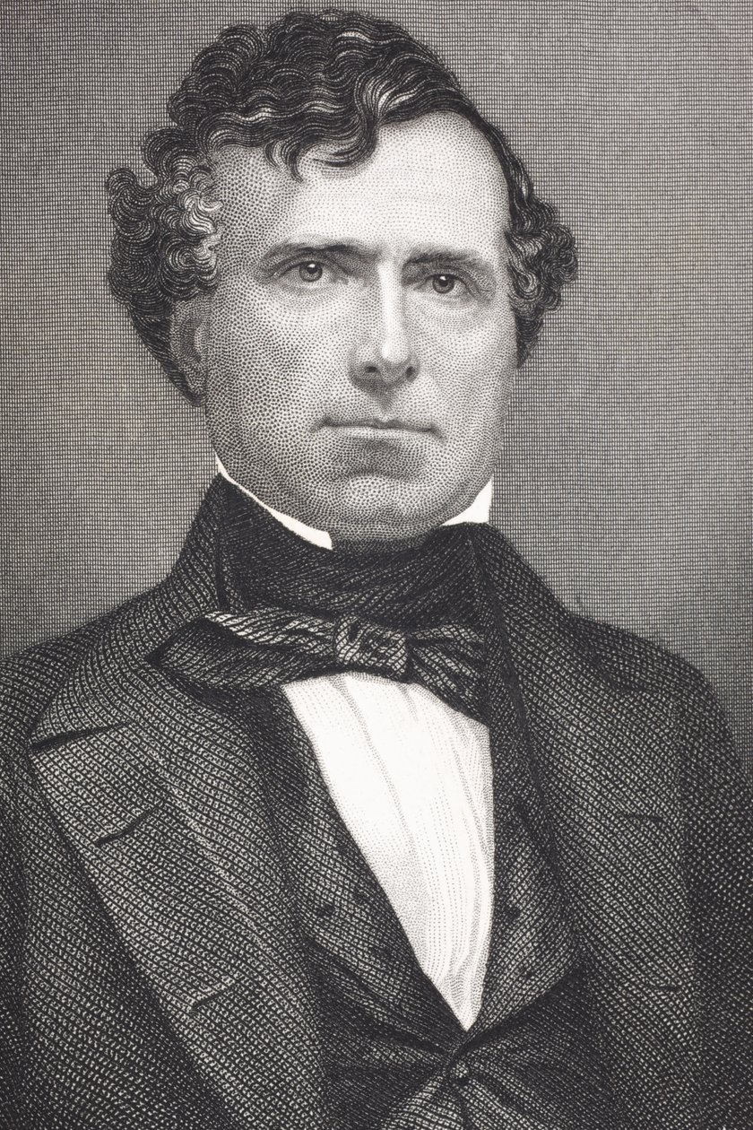 Franklin Pierce, da &39;Galeria de Retratos Históricos&39;, publicado em 1880 de English School