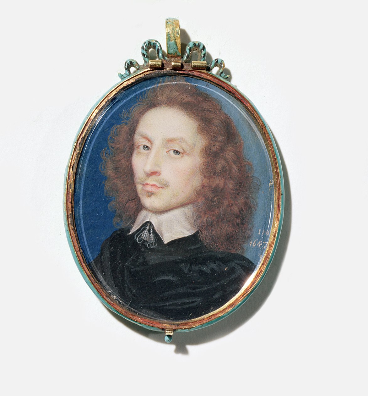 Frederich V, Eleitor Palatino (aquarela sobre pergaminho) de English School