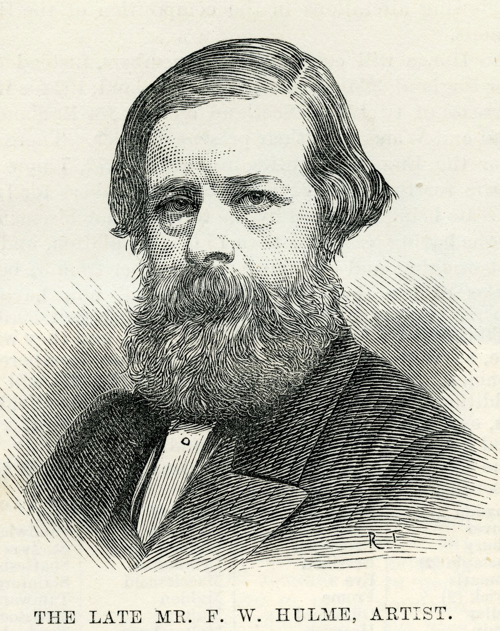 Frederick William Hulme (1816-84) do The Illustrated London News 6 de dezembro de 1884 de English School