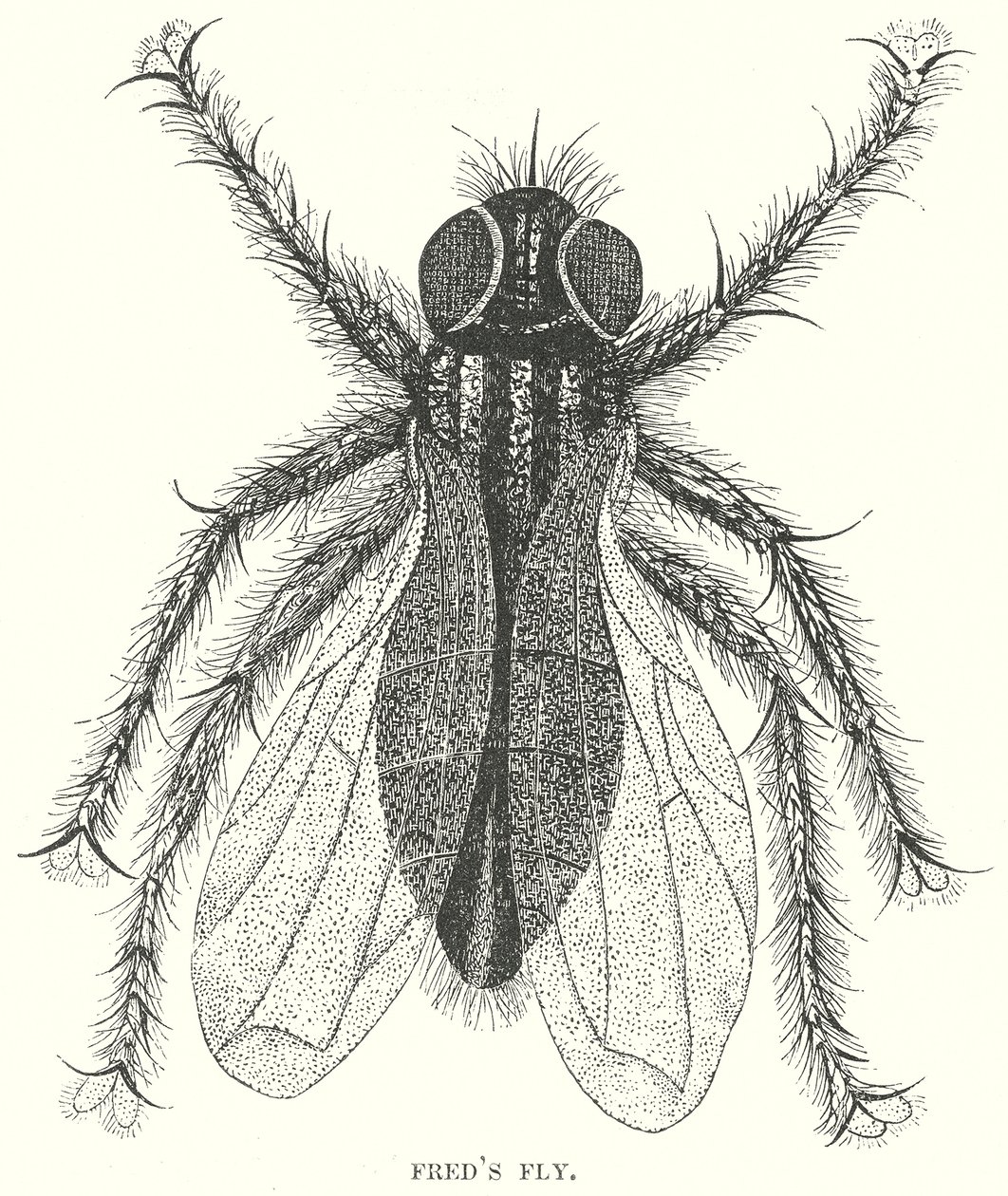 A mosca do Fred (gravura) de English School