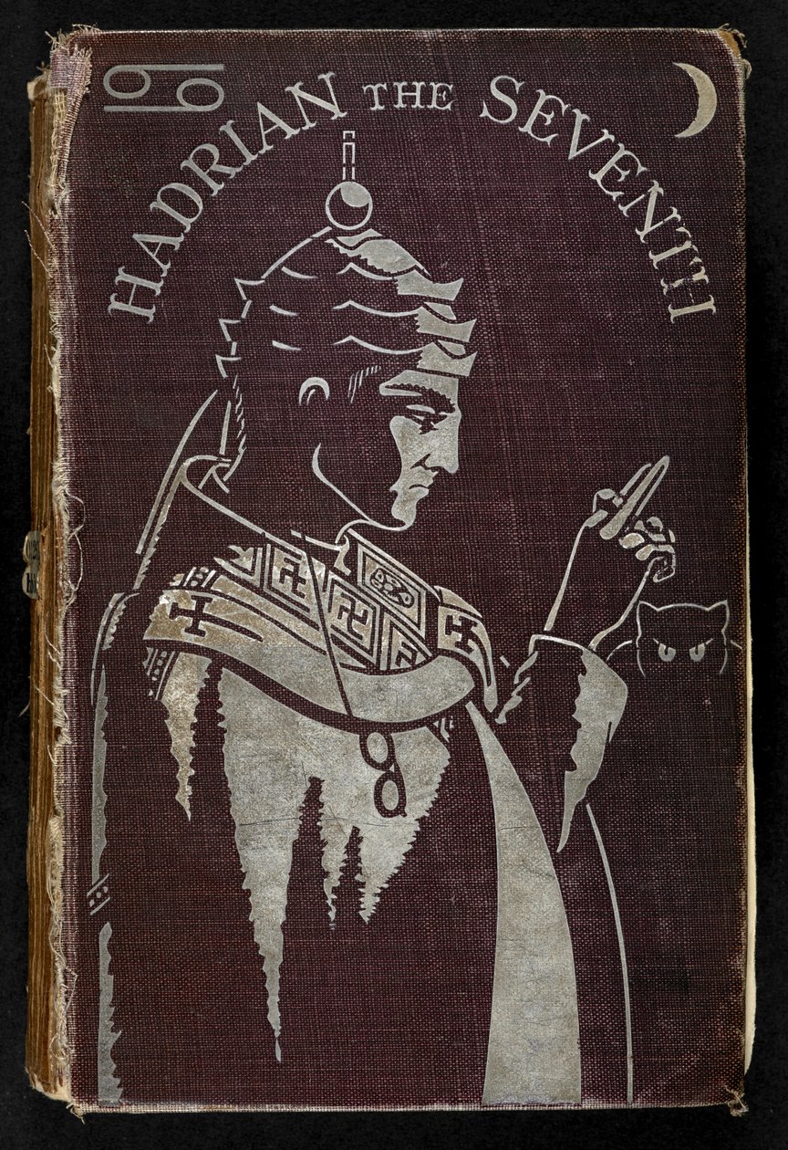 Capa de "Hadrian, o Sétimo". Um Romance