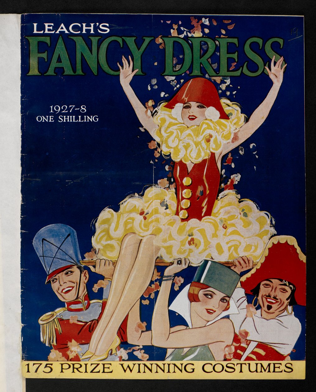 Tampa frontal, de "Vestido de fantasia de lixívia". de English School