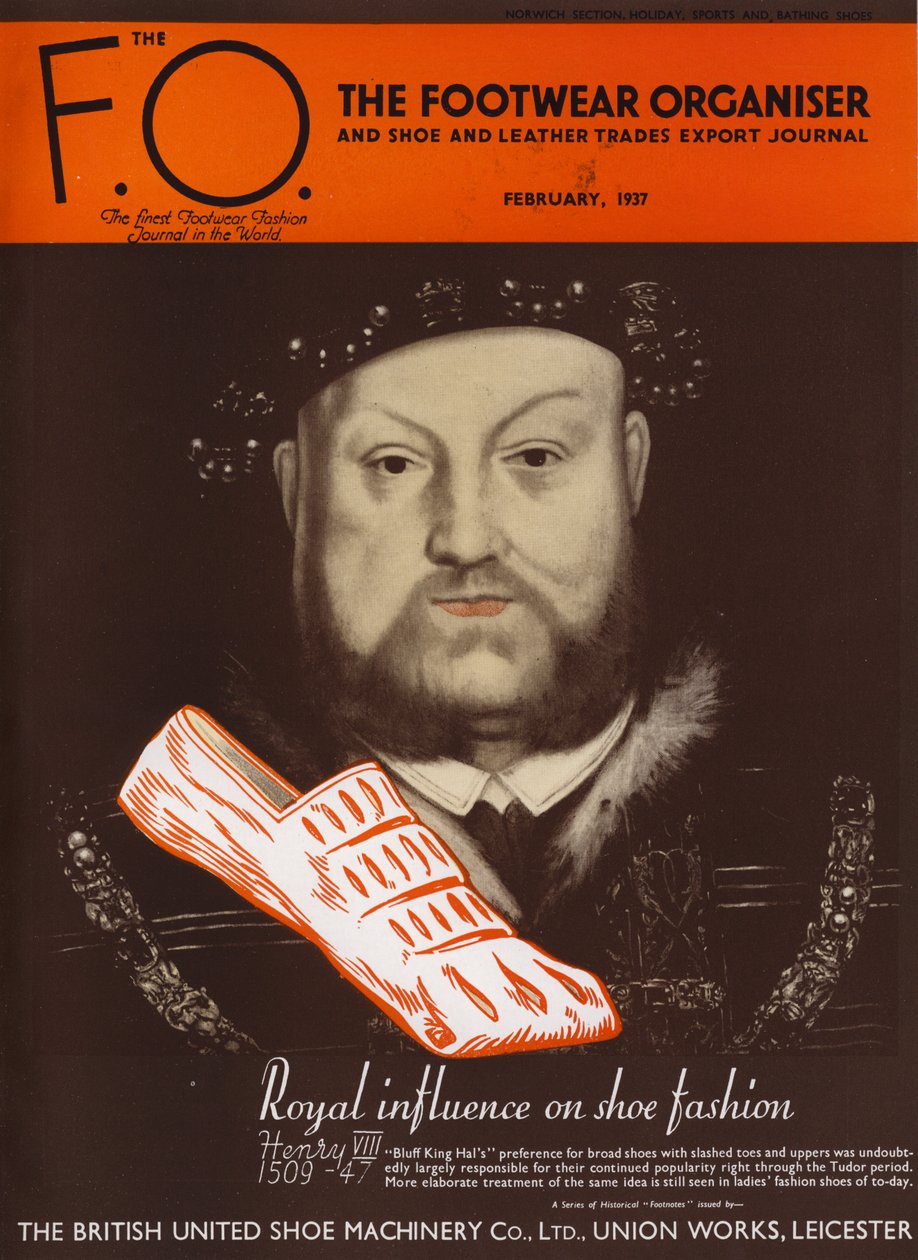 Capa da revista The Footwear Organiser de English School