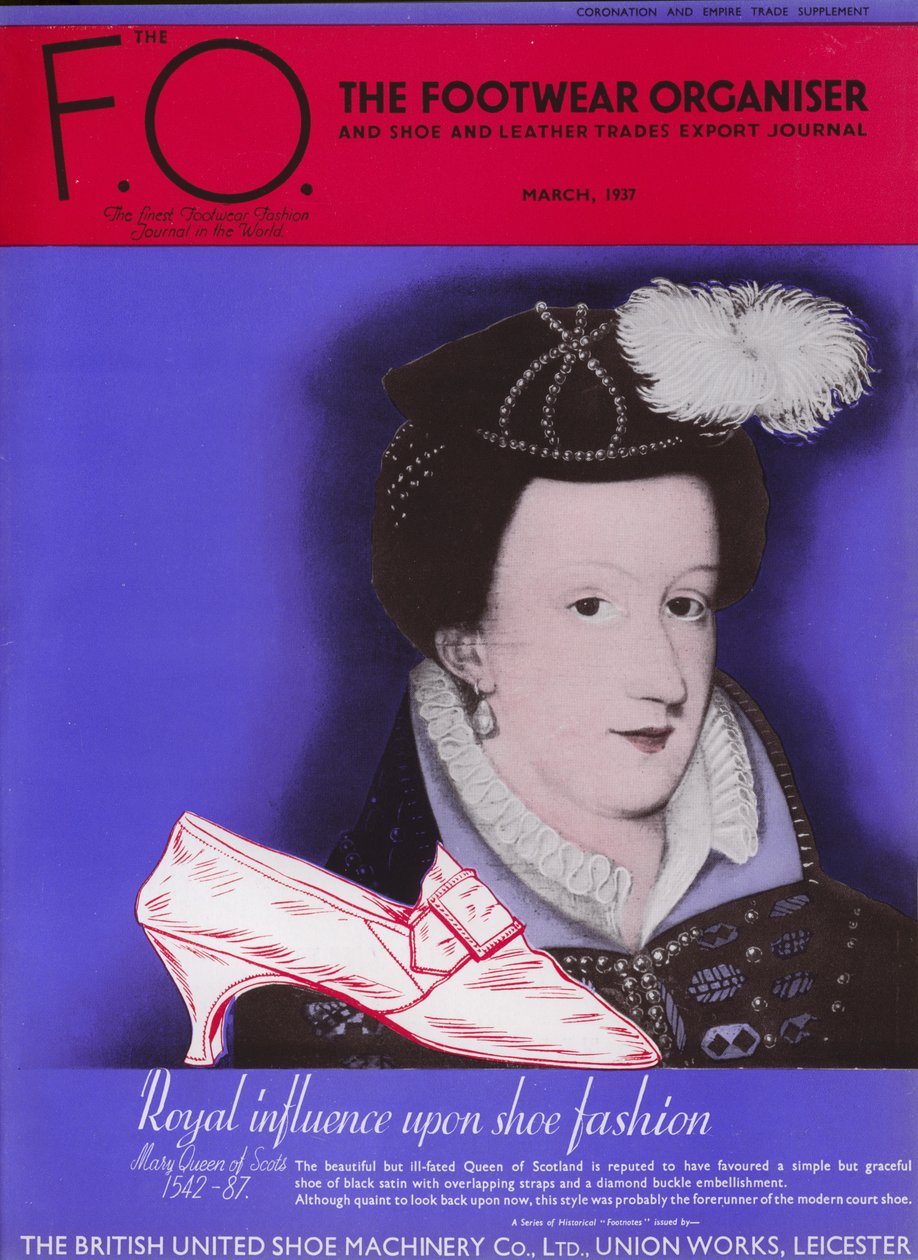 Capa da revista The Footwear Organiser de English School