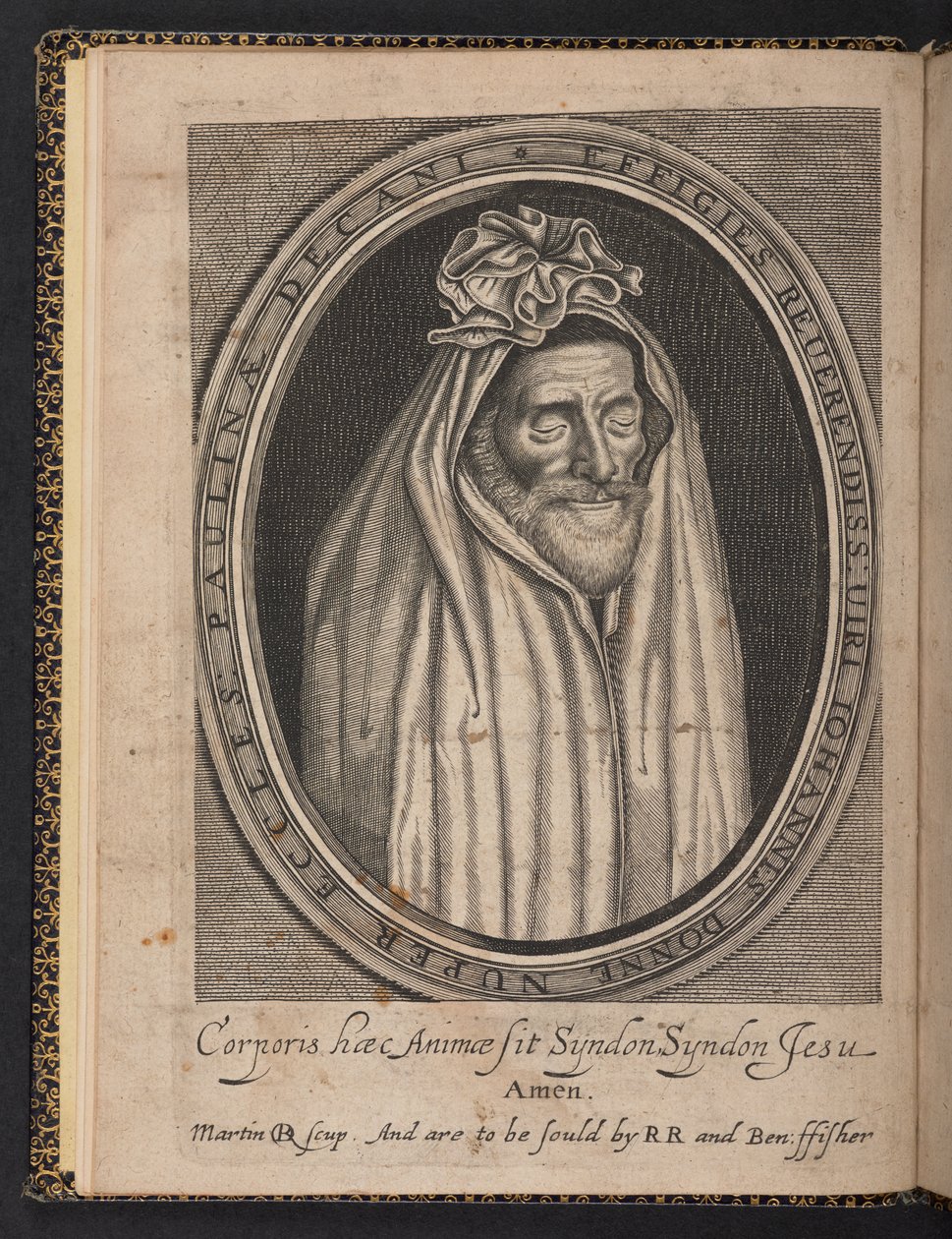 Frontispício de Deaths Duell de John Donne de English School