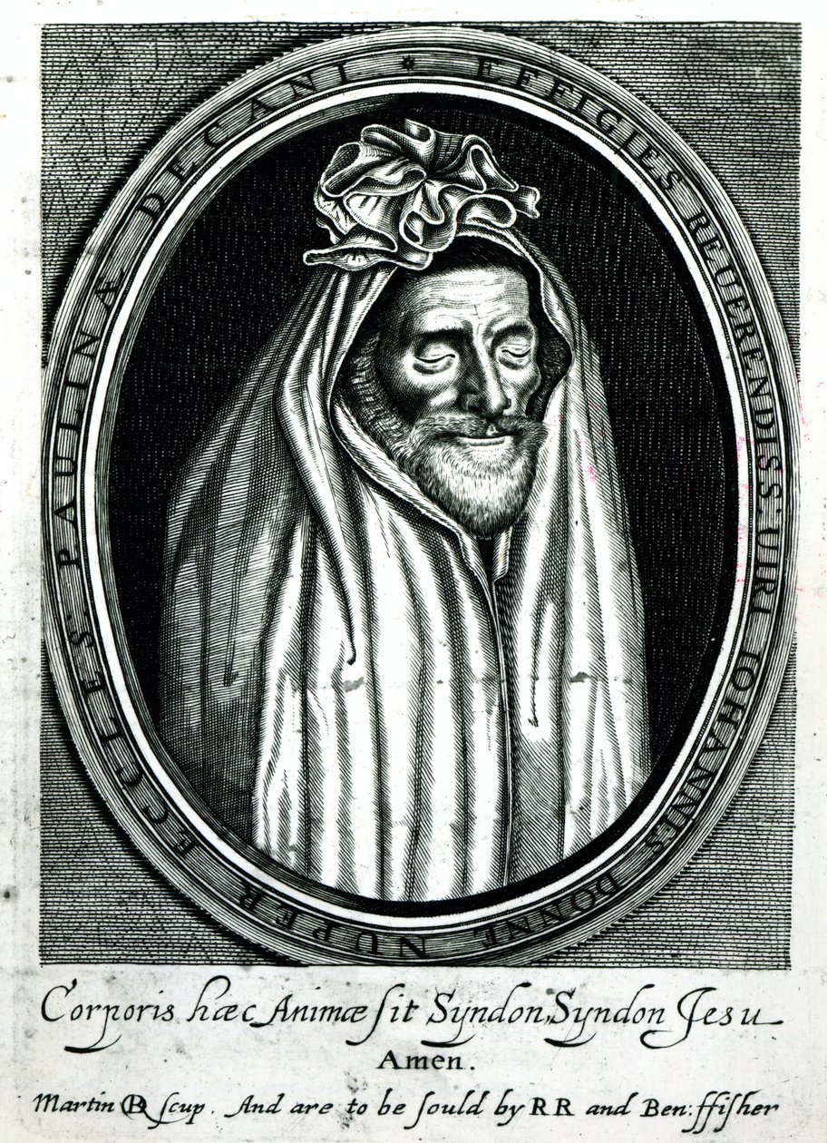 Frontispício das Mortes Duell de John Donne (1572-1631) publicado em 1632 de English School