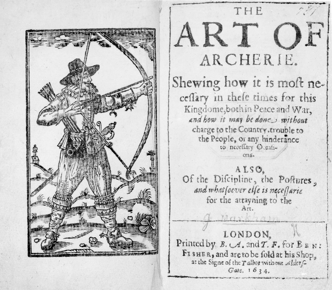 Frontispício para "A Arte de Arquirecto de English School