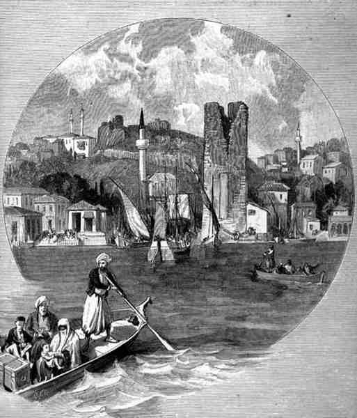 Gallipoli, no Dardanelles, Turquia, de 