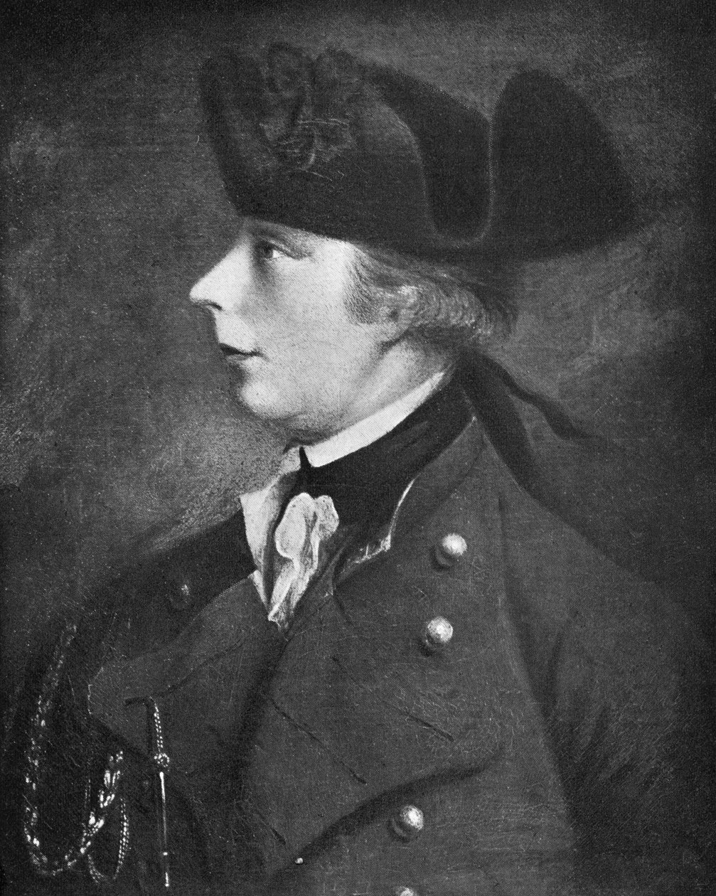 General James Wolfe (impressão) de English School