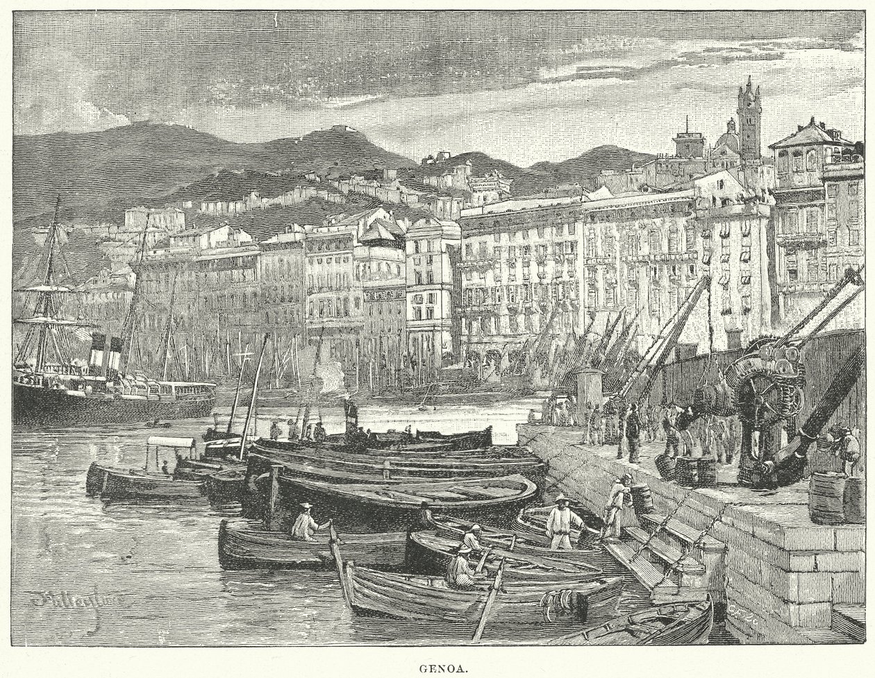 Génova (gravura) de English School