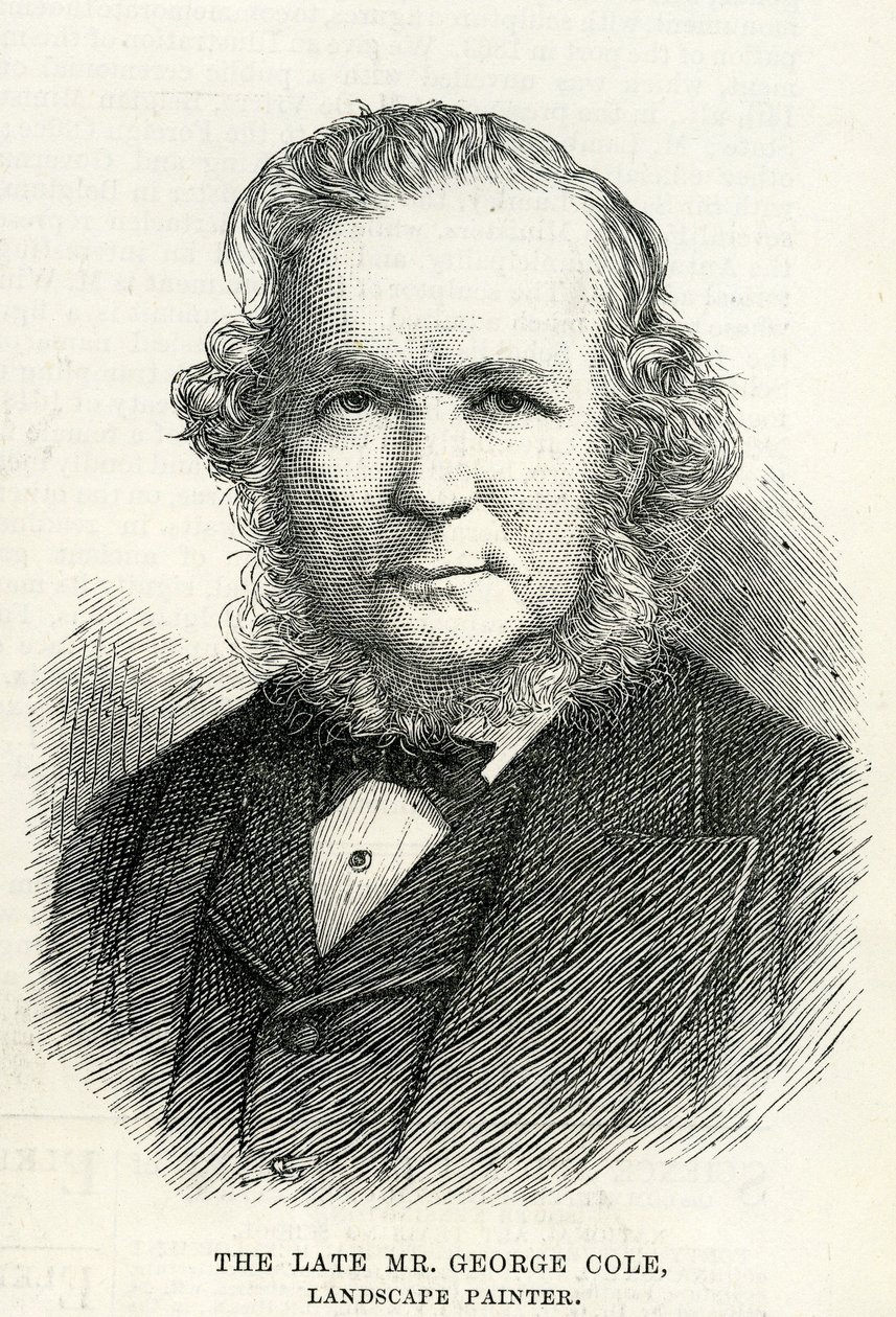 George Cole (1810–1883) de The Illustrated London News, 29 de setembro de 1883 de English School