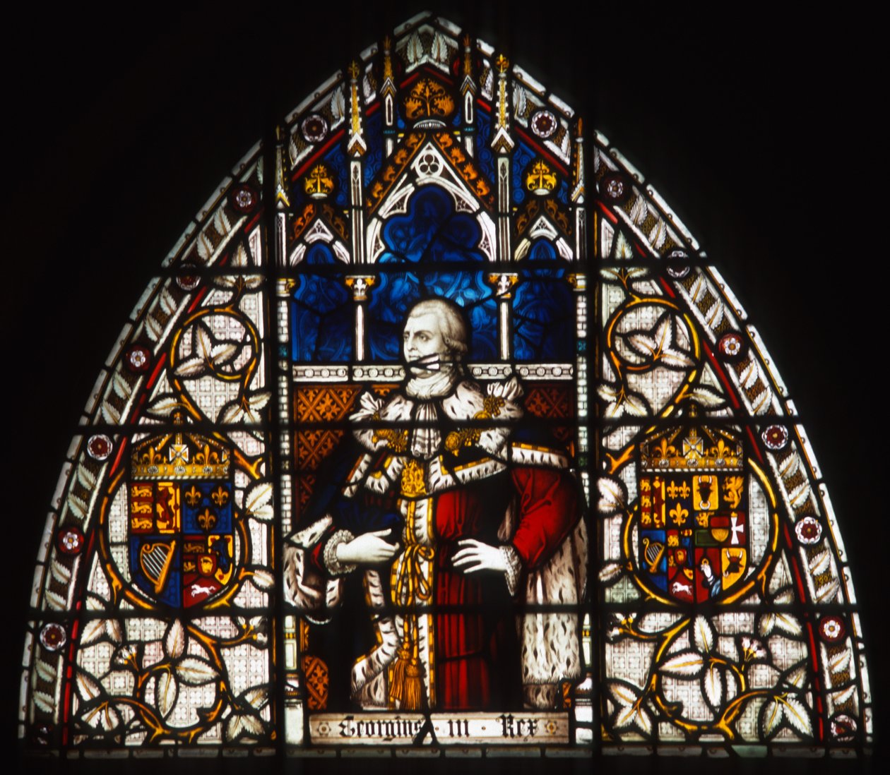 George III, c.1873 de English School