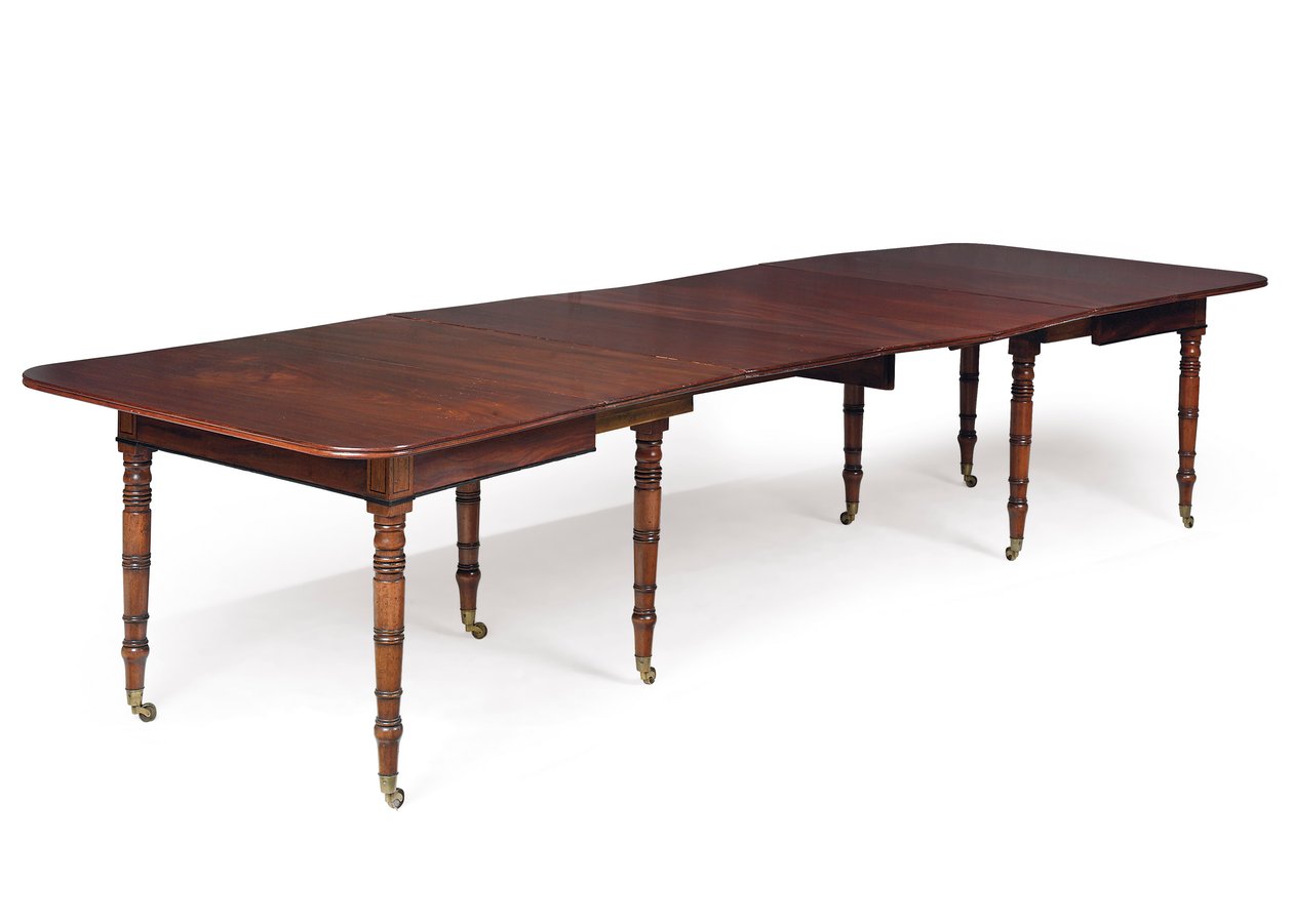 Mesa de jantar George III, início do século 19 de English School