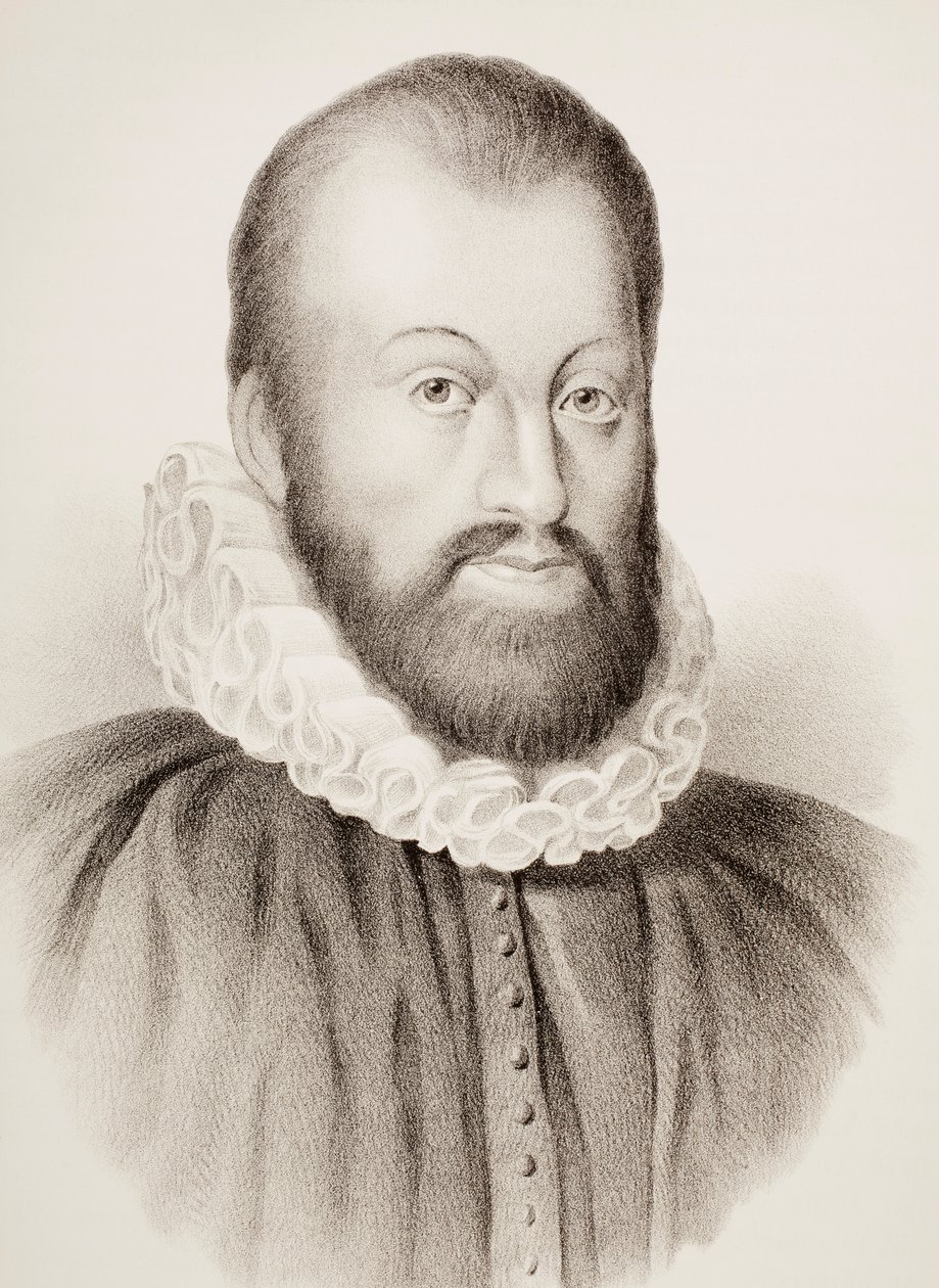 George Wishart, de &39;The Scots Worthies&39; por John Howie, segunda edição publicada em 1879 de English School