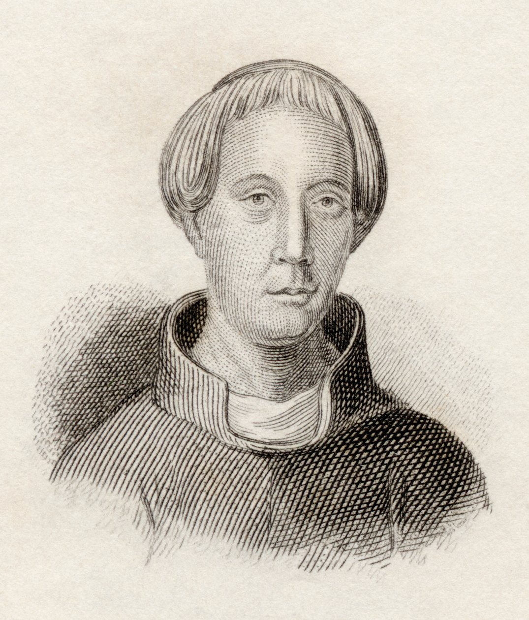Gerald de Gales, de &39;Crabbes Historical Dictionary&39;, publicado em 1825 de English School