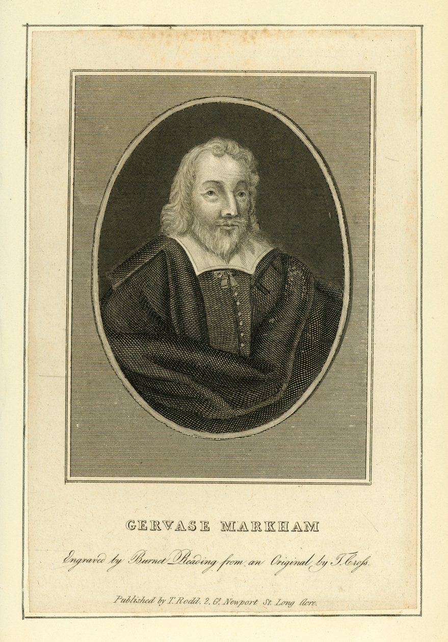 Gervase Markham (gravura) de English School