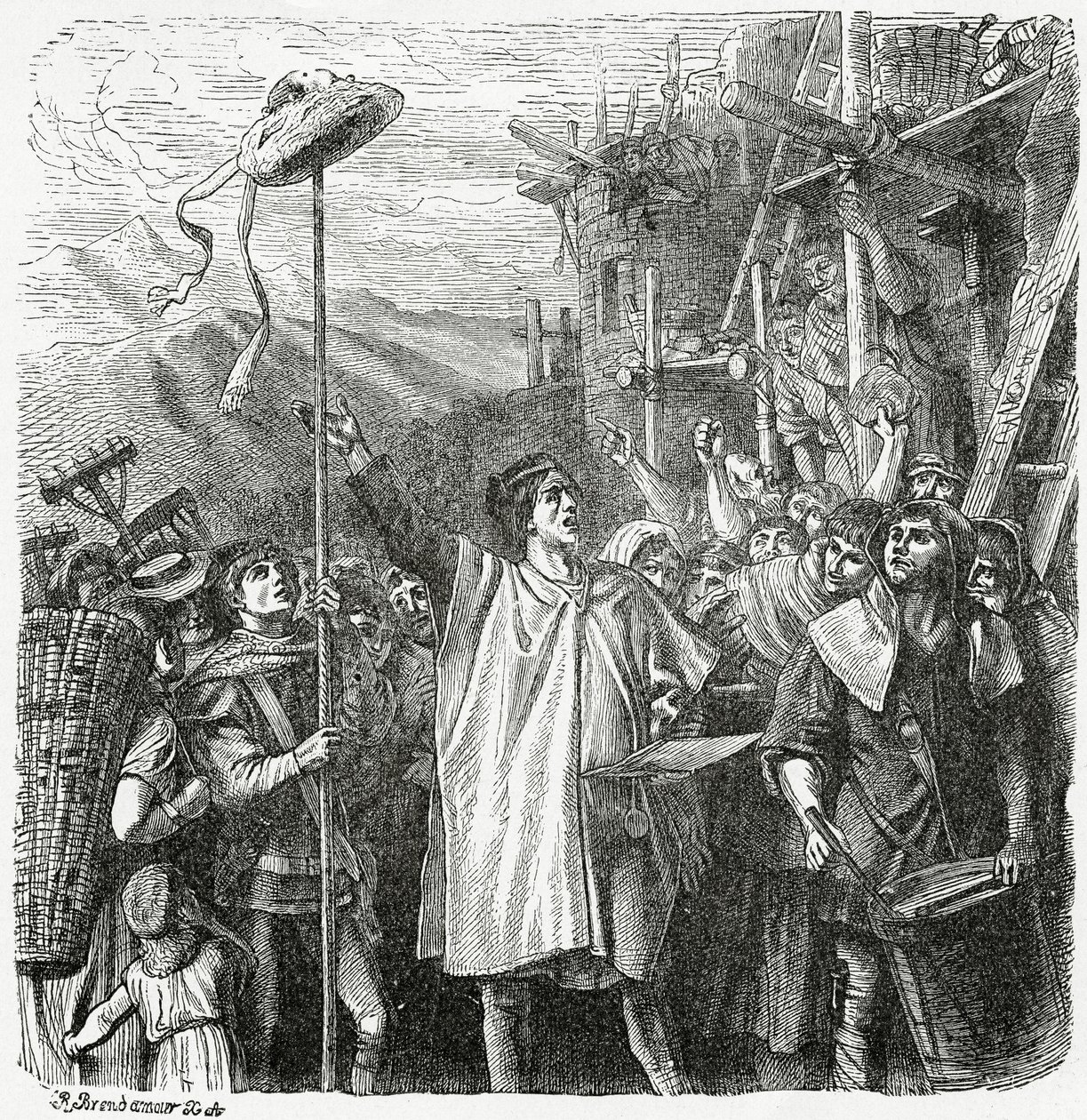 Chapéu de Gessler, 1882 de English School
