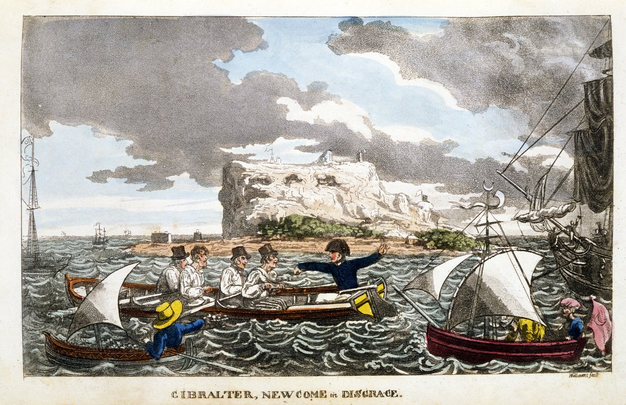 Gibraltar: Newcome in Disgrace plate de 