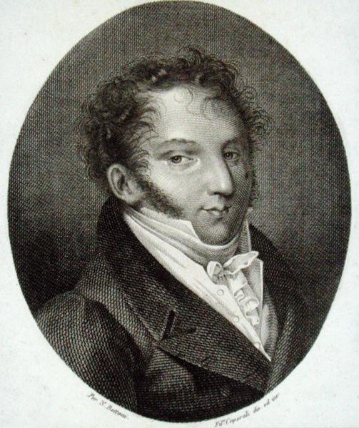 Gioacchino Antonio Rossini (1792-1868) (gravura) de English School