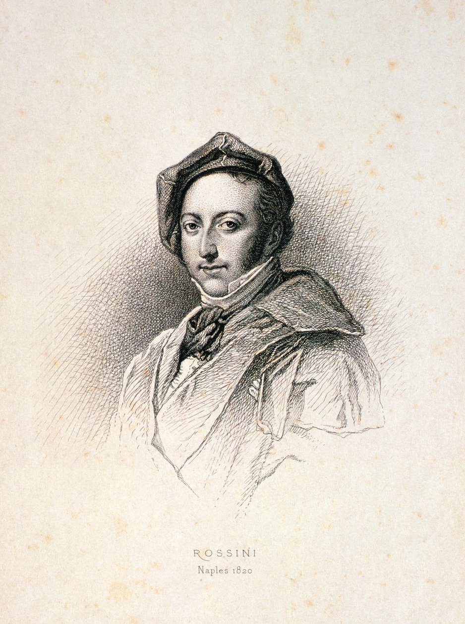 Gioacchino Antonio Rossini (1792-1868) 1820 de English School