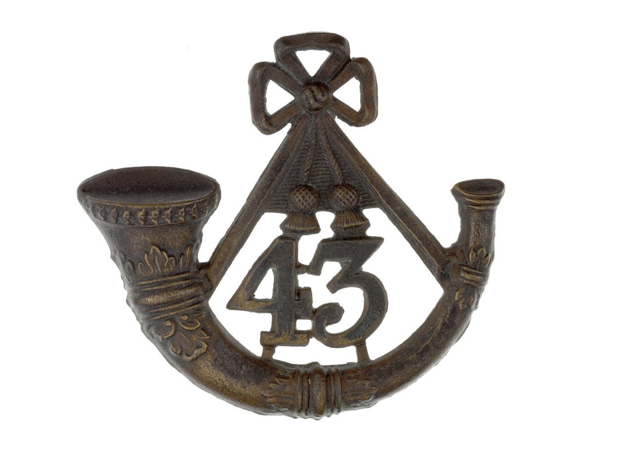 Crachá Glengarry, c.1873-81 (metal) de English School